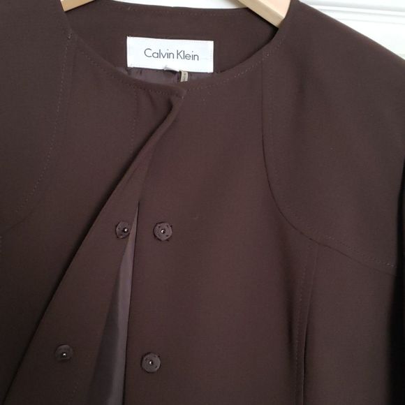 CALVIN KLEIN trouser and blazer jacket pantsuit set - Picture 4 of 15